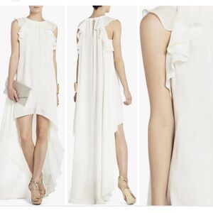 BCBGMaxAzria Fais dress 100% silk EUC